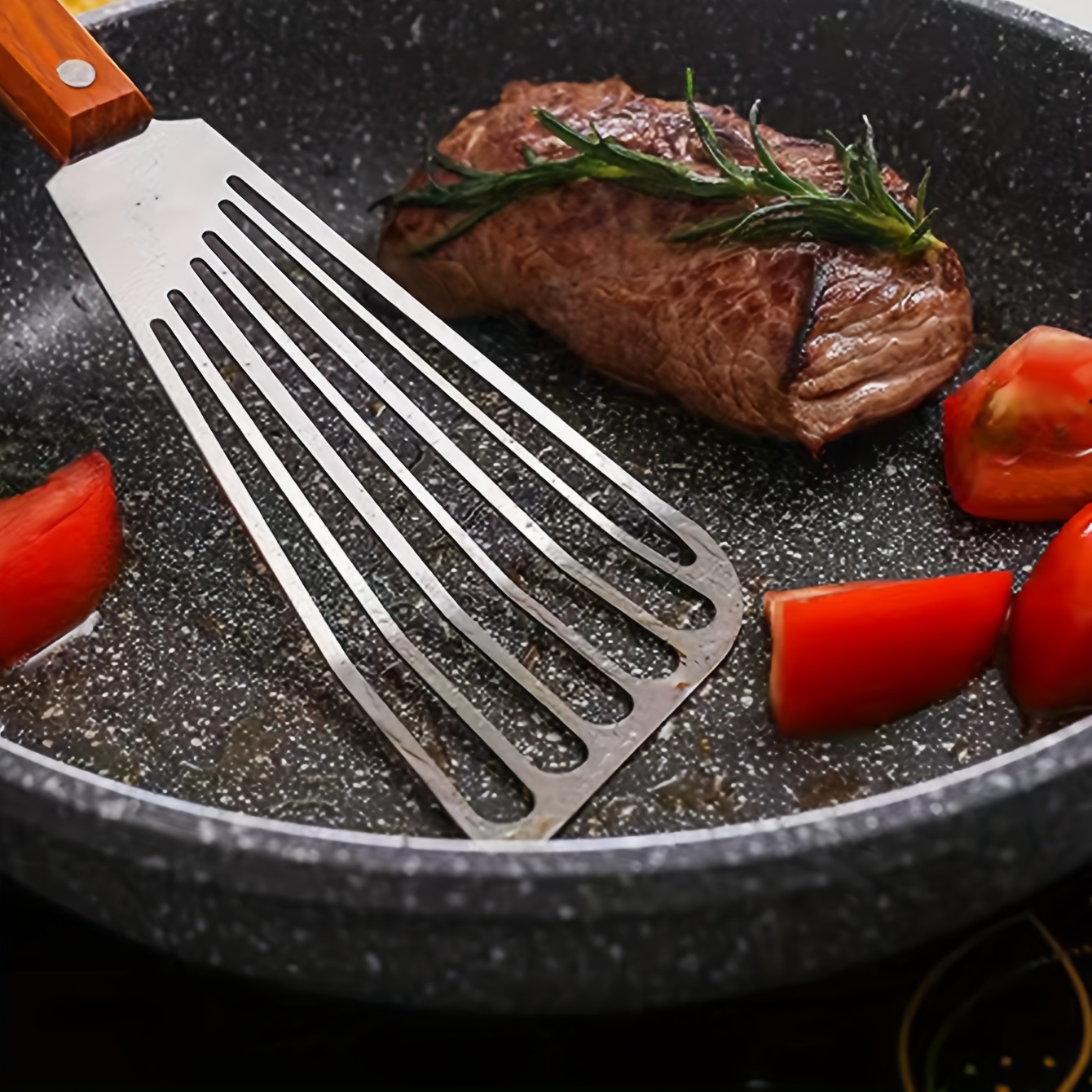 Fish Spatula Slotted Fish Flipper Spatula Flexible Nonstick Beefsteak  Shovel For Flipping Dumpling Egg Fish Frying Turning - AliExpress