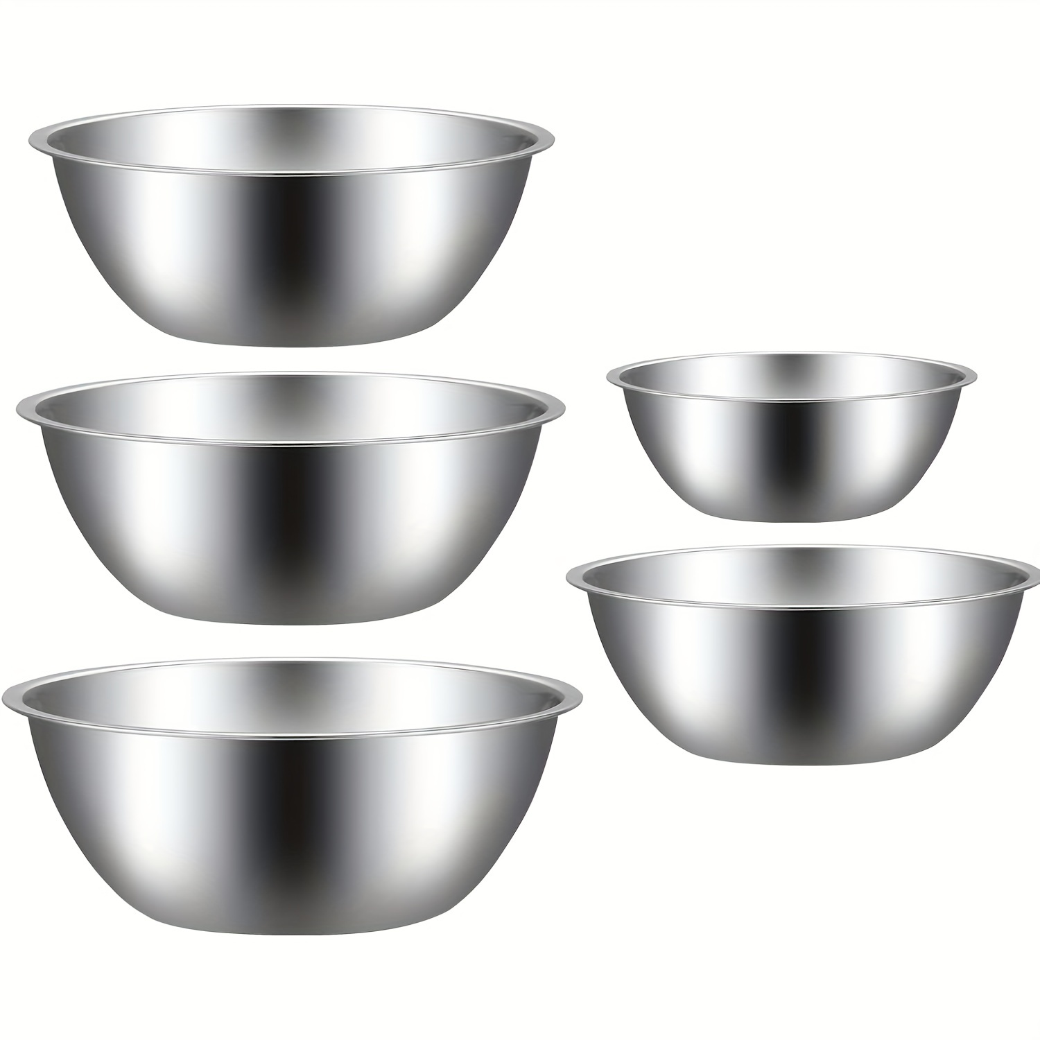 Mixing Bowls with Lids Set, Stainless Steel Mixing Bowls with Airtight  Lids, Nesting Mixing Bowl Set for Space Saving Storage, Ideal for Cooking,  Baking - China Stainless Steel Mixing Bowl and Stainless