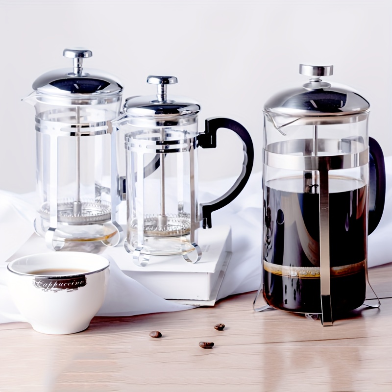 PARACITY French Press Coffee/Tea Maker 27 OZ with 2 Replaceable