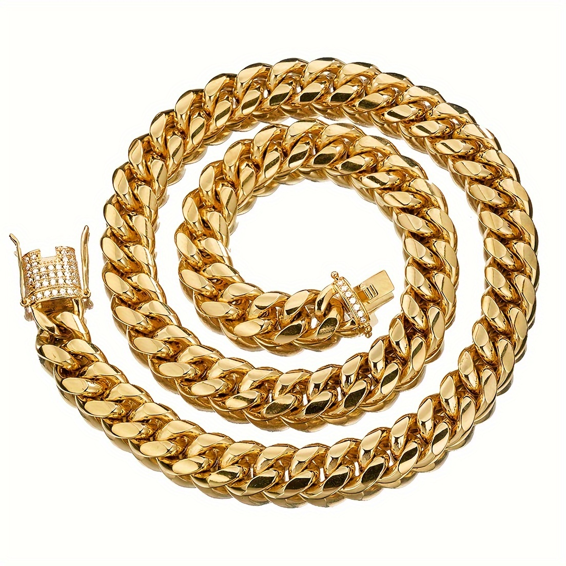 Cadena Franco Oro Laminado 18k  Gold necklace for men, Gold chains for  men, Mens gold jewelry