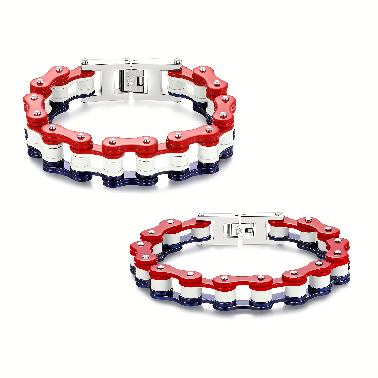 Russell simmons clearance stainless steel bracelet