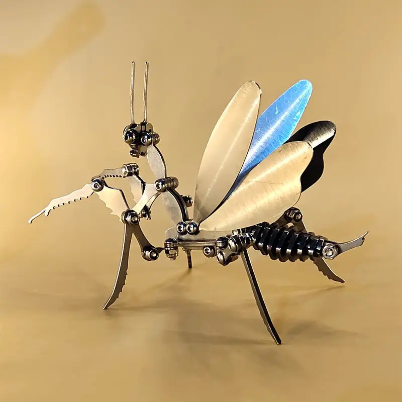 3pcs/ Set Steampunk 3D Monarch Butterflies Model Building Kit