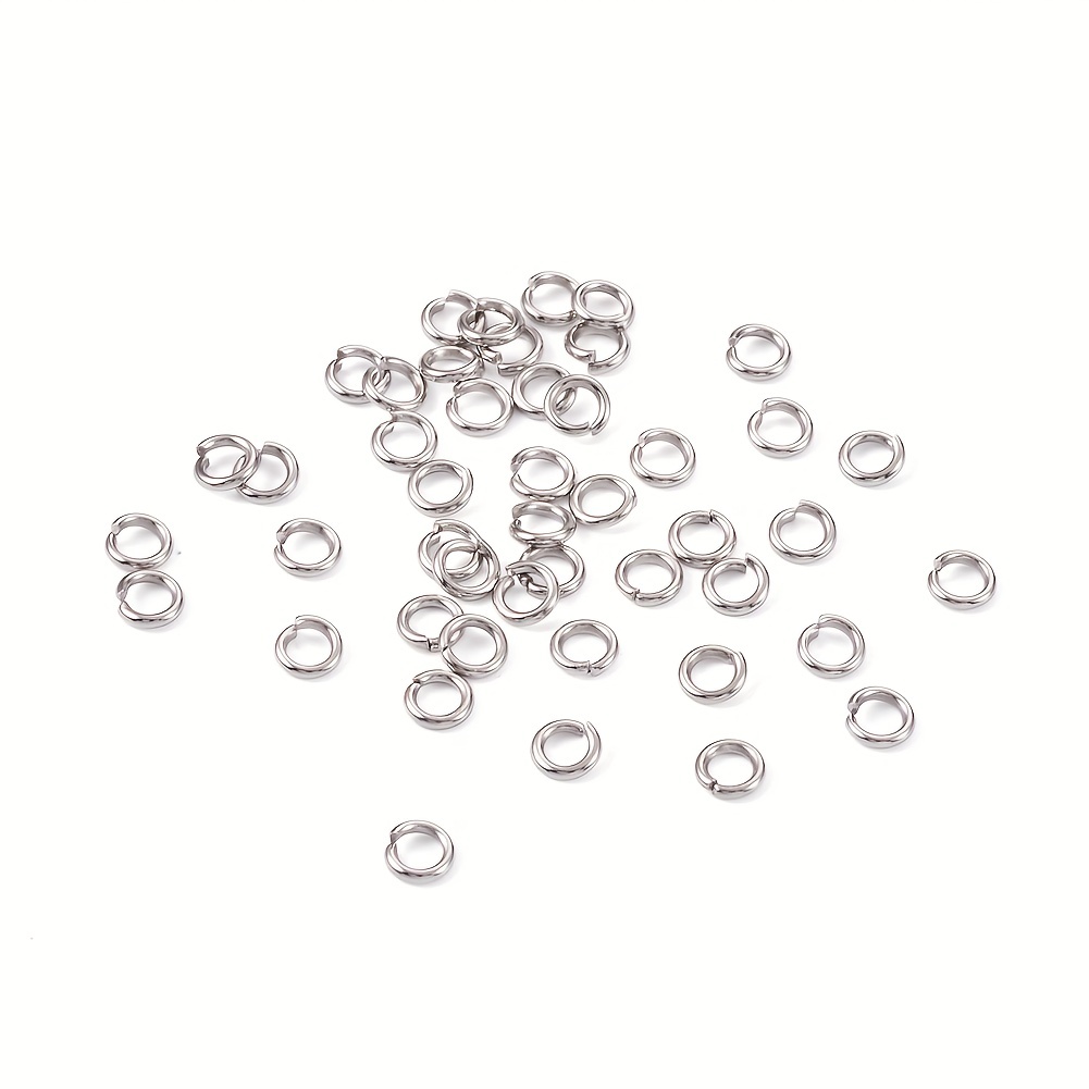 Open Jump Rings For Jewellery Making, 690pcs/set Metal O-Ring Silver  Connectors Rings, Mixed Size Jump Rings Split Key Ring Jewelry Supplies Kit