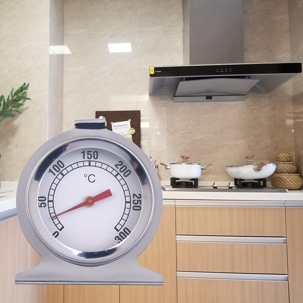 Acquista Termometro da forno in acciaio inossidabile Mini quadrante Stand  Up Indicatore di temperatura Gage Alimenti Carne Utensili da cucina Forno  Fornello Igrometro