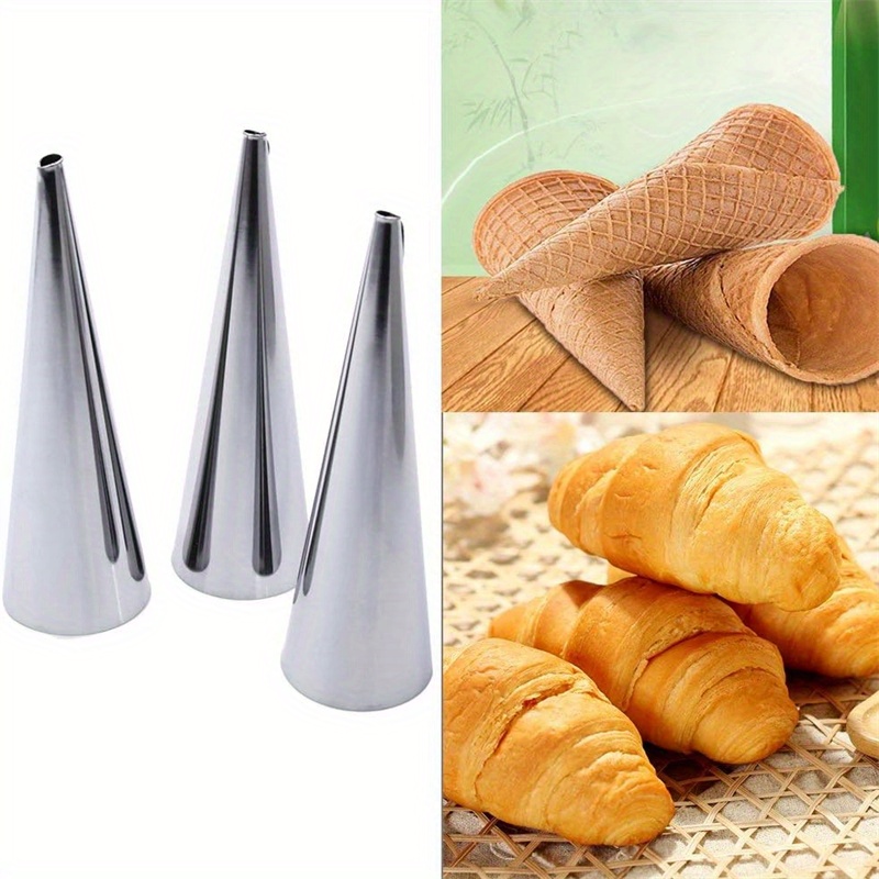 1pc New Plastic Croissant Cutters Bread Line Mould Making Dough Pastry  Pastry Supplies Bread Baking Tool Plastic Kitchen Gadgets