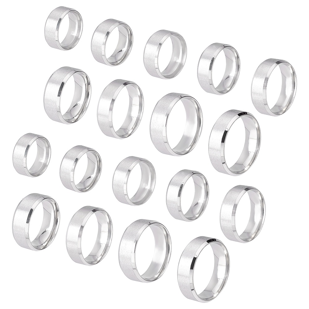 6 Pcs ring mandrel for ring making ring maker Stainless Steel Inlay Ring