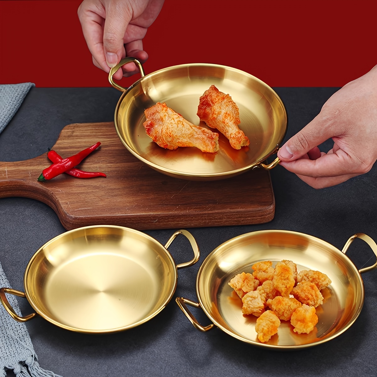 Hot Pot, Stainless Steel Golden Hammer Pattern Shouxiguo, Hot Pot, Seafood  Pot, Can Be Used For Induction Cooker, Seafood Plate, Kitchen Utensils,  Cooking Utensils - Temu