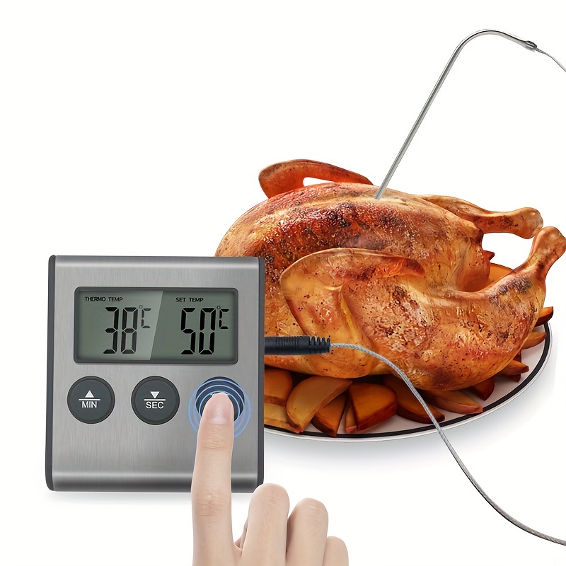 Nuovo termometro per alimenti 1PC TP300 termometro da cucina digitale per  la cottura della carne sonda per alimenti BBQ forno elettronico strumento  portatile da cucina - AliExpress