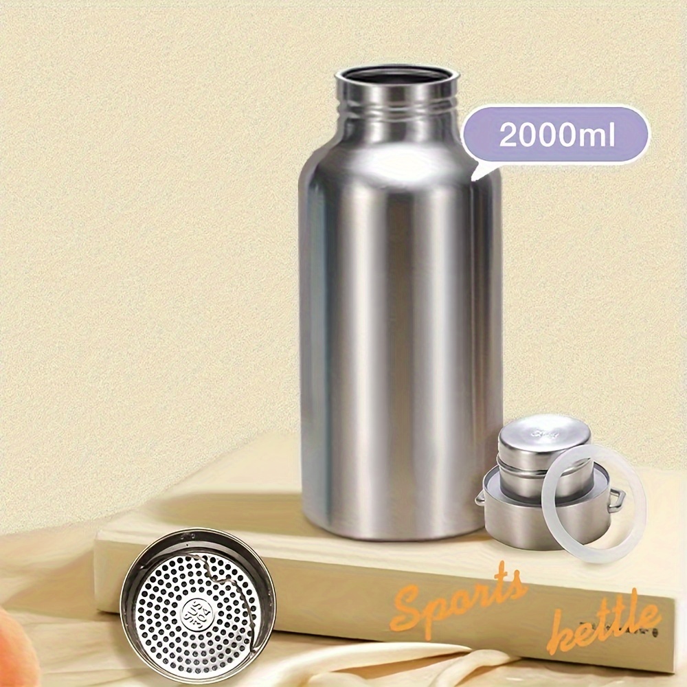 Brita Botellas de agua filtradas aisladas con pajilla,  reutilizables, para hombres y mujeres, plástico sin BPA y metal de acero  inoxidable : Hogar y Cocina