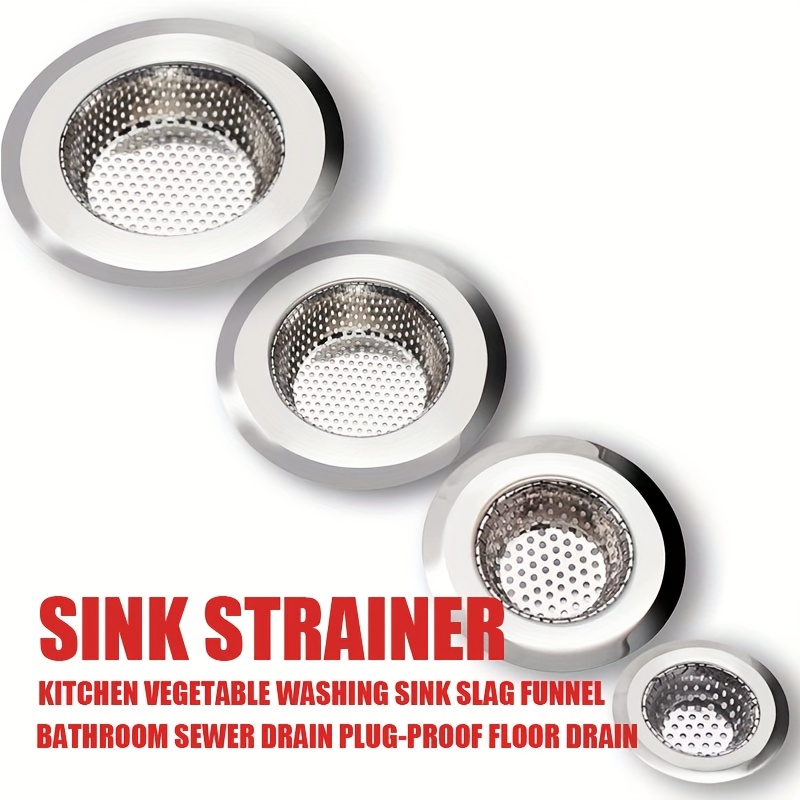 Bathroom Sink Drain Strainer Stainless Steel Floor Drain - Temu