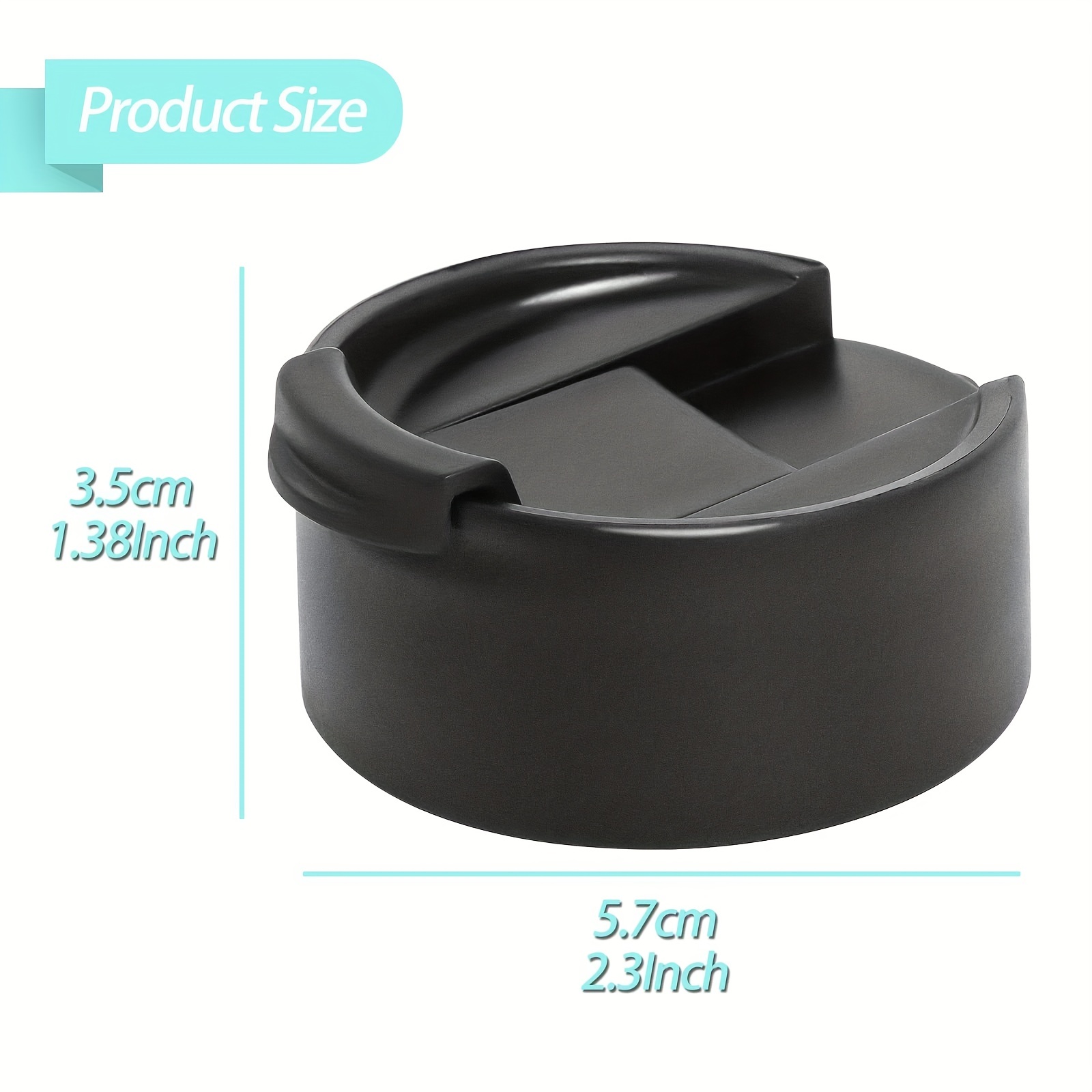 Wide Mouth Tritan Replacement Twisted Lid Cup - Temu