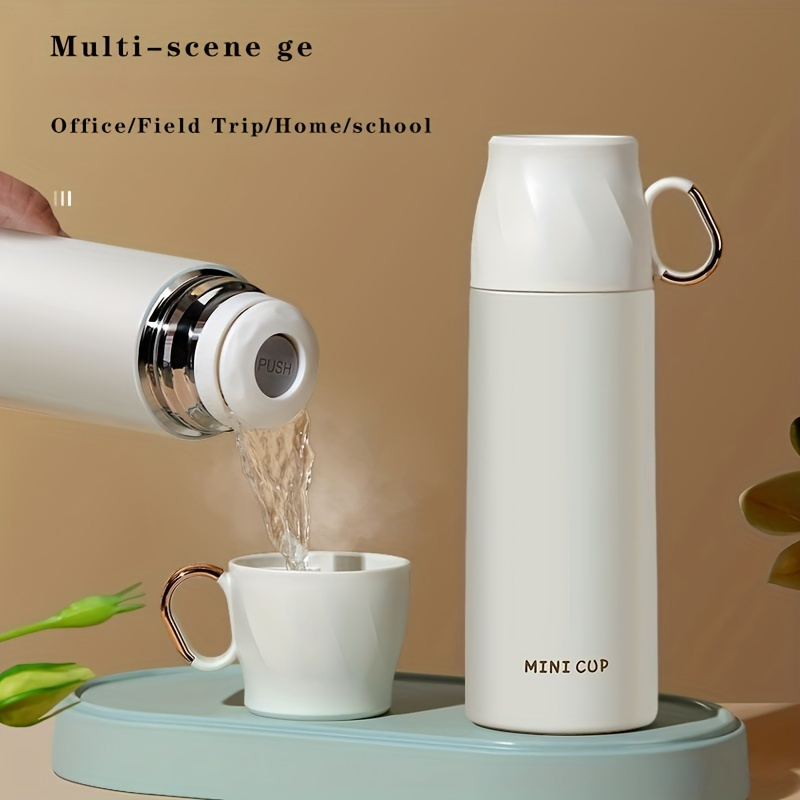 500ml Stainless Steel Thermos Vacuum Thermos Garrafa Termica 24 Hour Heat  Preservation Water Bottle Coffee Mug Water Cup