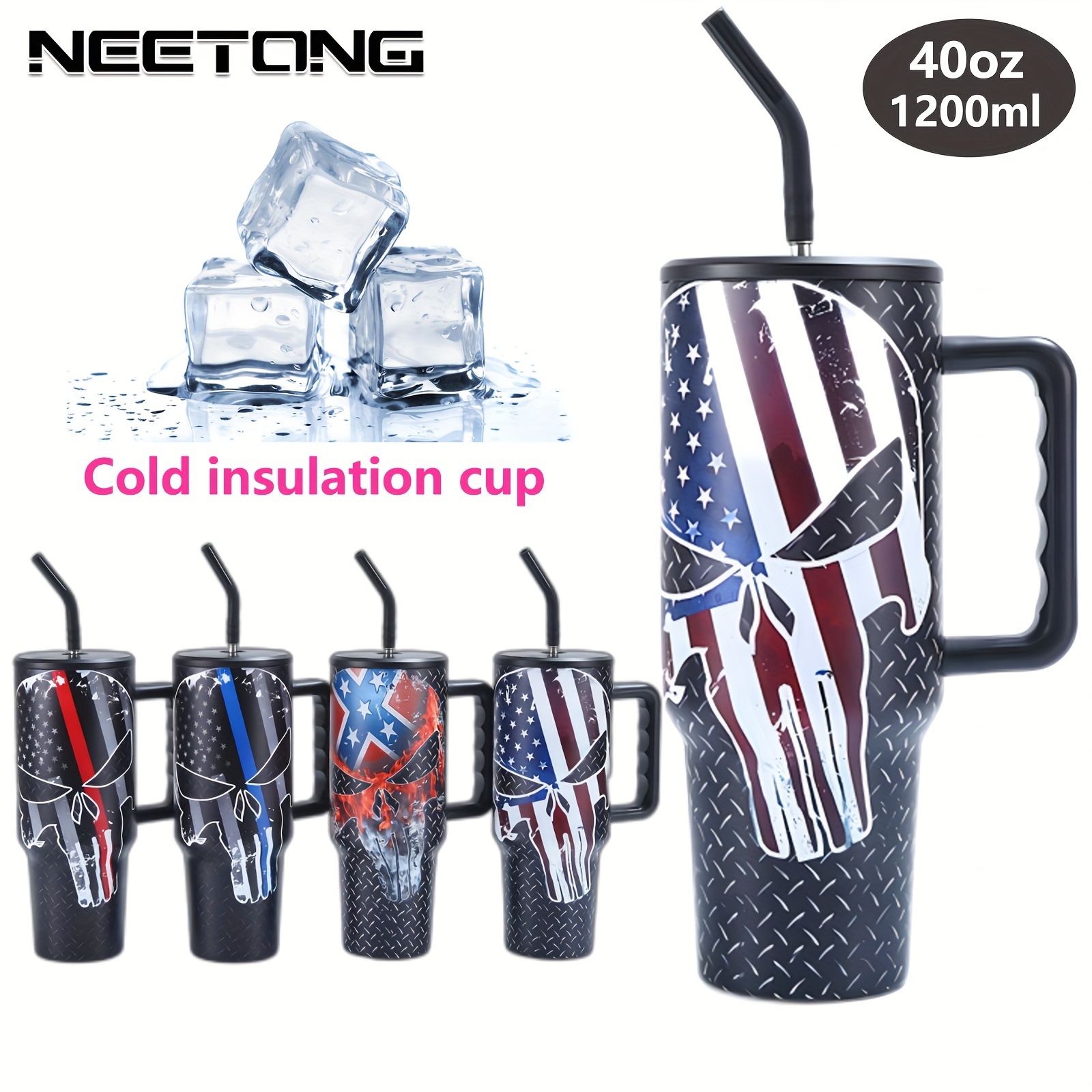 1pc, Bullet Beer Mug With Pistol Handle, Stainless Steel And Resin Coffee  Mug, 400ml/13.5oz Gun Coffee Cups, Vintage Water Cups, Summer Winter Drinkwa