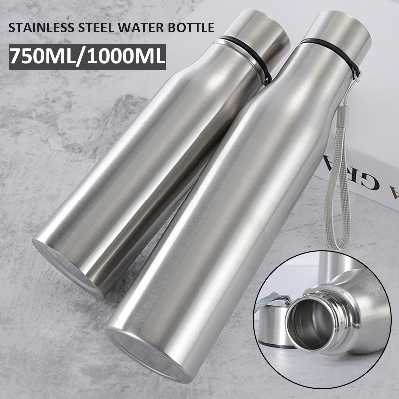 Water Thermos Bottle 1000ml Thermal Flask For Hot Hip Flask