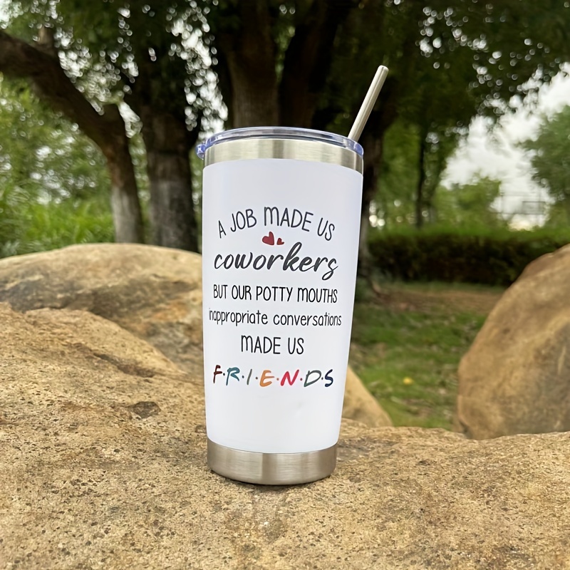 Keep Your Car Cup Holders Clean & Dry with These 2PCS Friends Quotes  Ceramic Car Coasters!