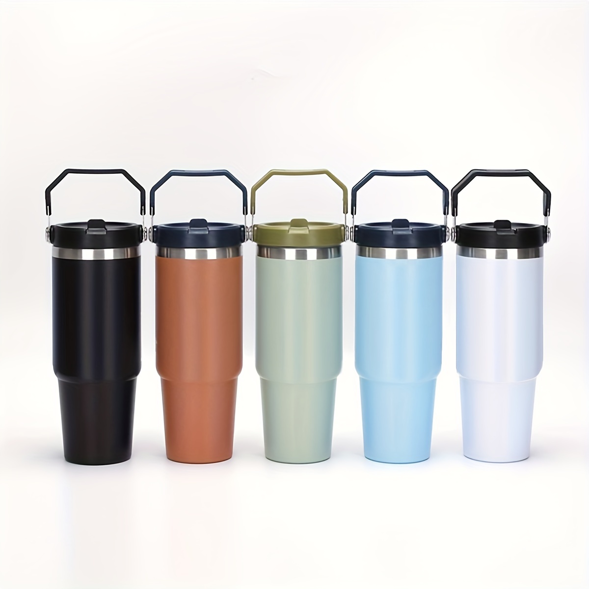 Baseball Studded Tumbler With Lid Stainless Steel - Temu