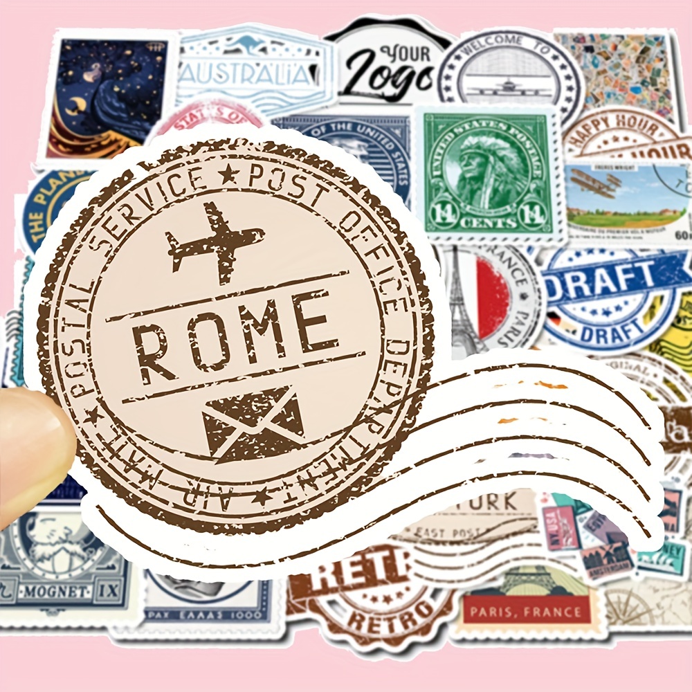 Scrapbook Customs Travel Adventure Amsterdam Memories Stickers