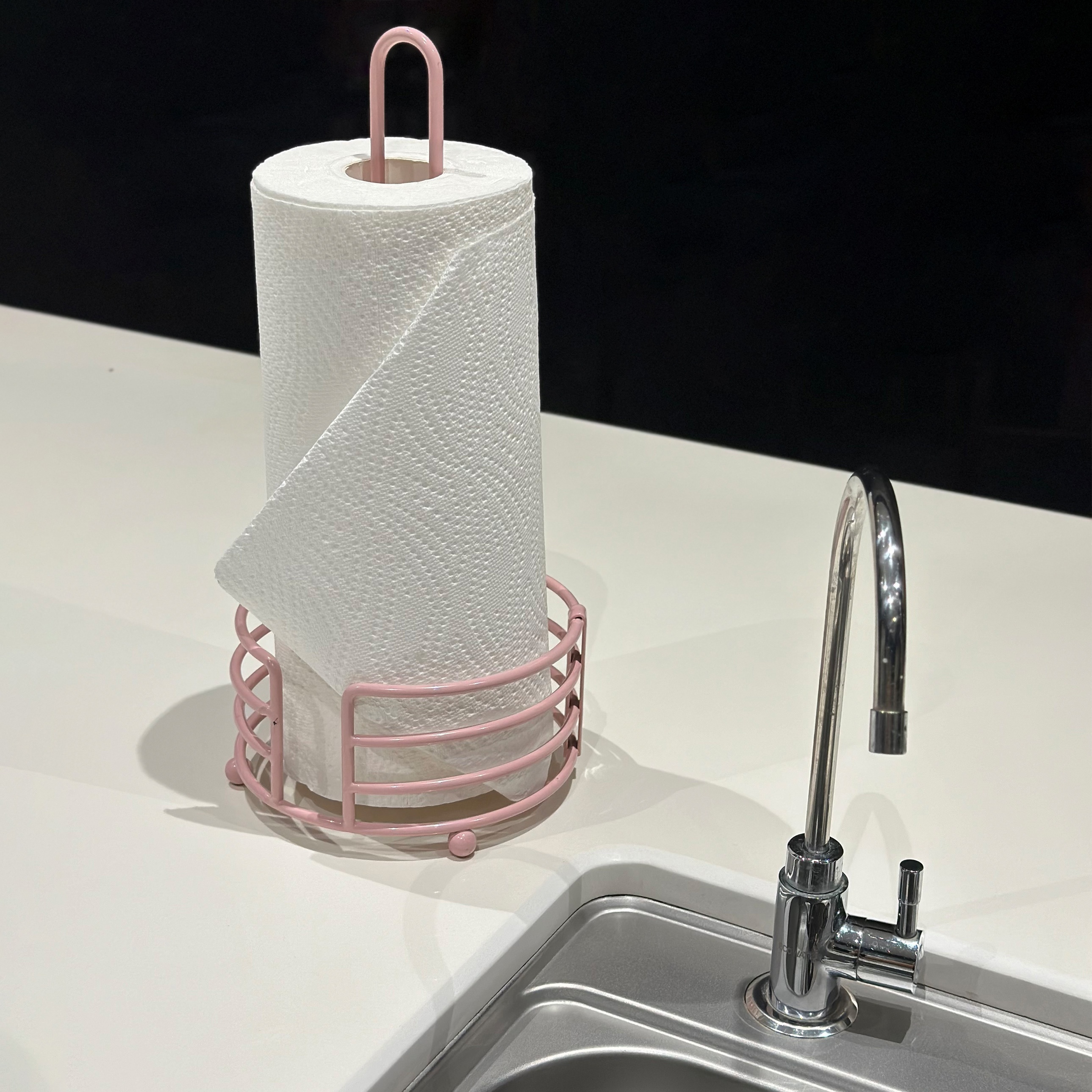 Kitchen Upright Plastic Paper Towel Vertical Tissue Holder - Temu