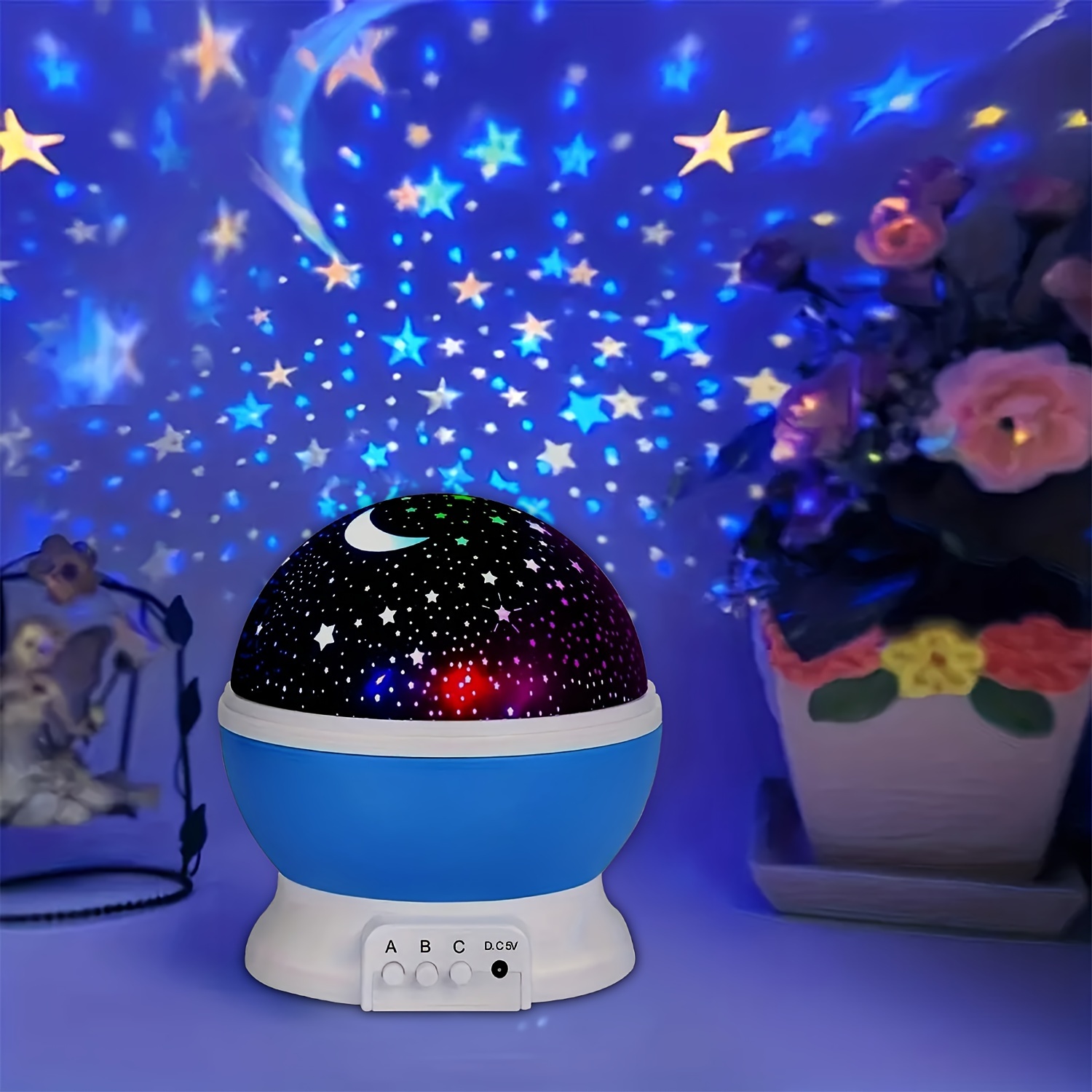 Galaxy Projector Light Star Luminous Moon Star Projector - Temu Bahrain