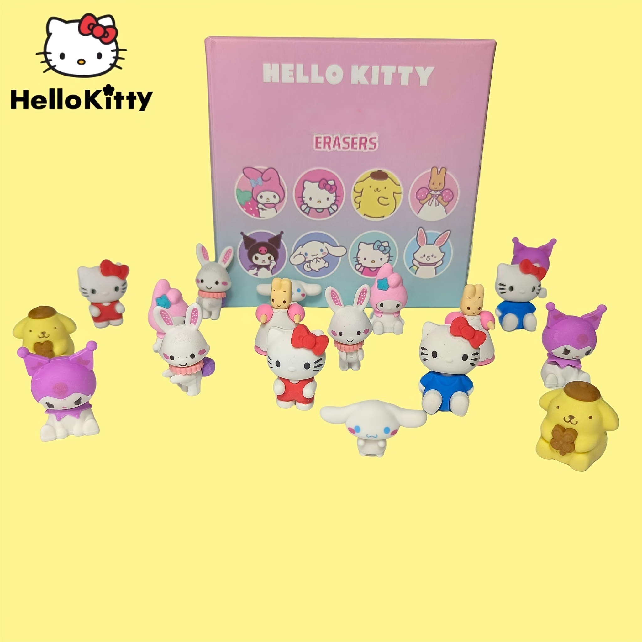 Sanrio Easter Bunny Velvet Blind Box Figures  My Melody Kuromi Cinnam –  KawaiiGoodiesDirect