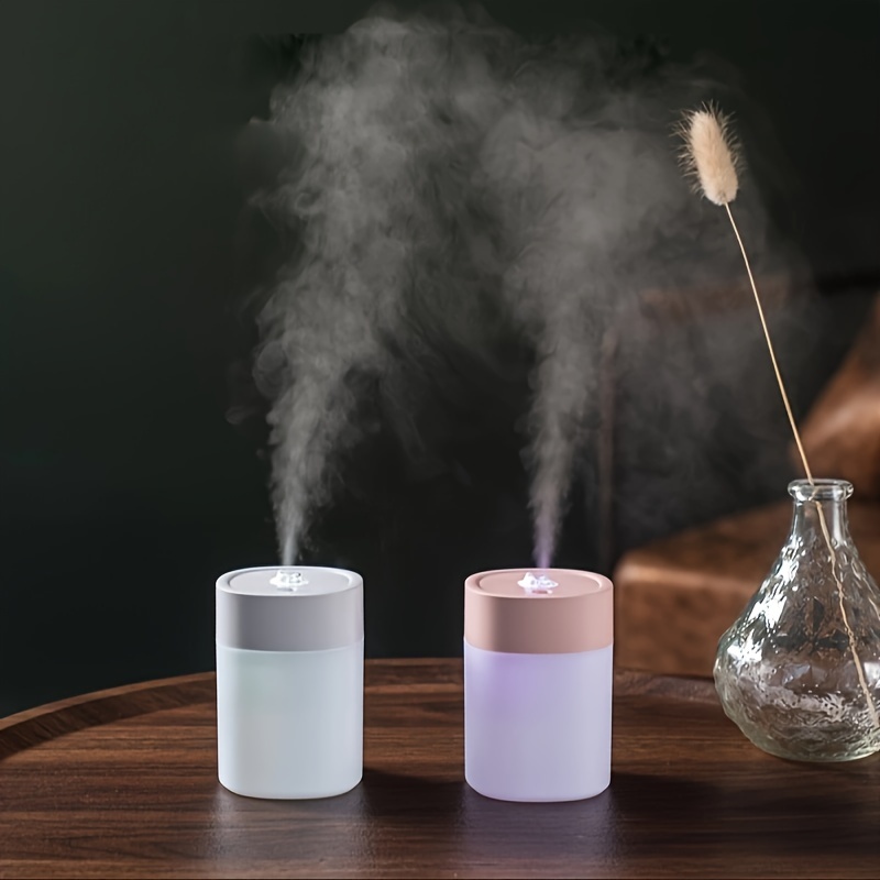 Portable Mini Humidifier with Night Light, Small Humidifier for Bedroom  300ml, USB Personal Desktop Humidifier for Travel Office Home, Auto  Shut-off, 2 Spray Mo - China Essential Oil Diffuser and Aroma Diffuser