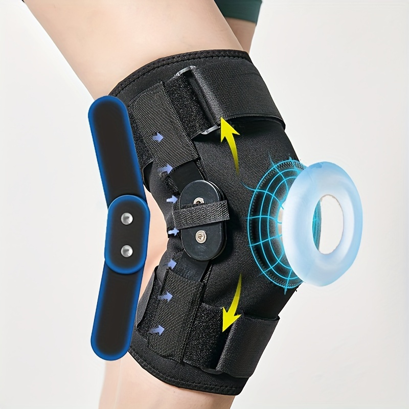 Rodillera con estabilizadores laterales, envoltura de soporte de rodilla  para desgarro de menisco, artritis, dolor de rodilla, rodillera para  correr