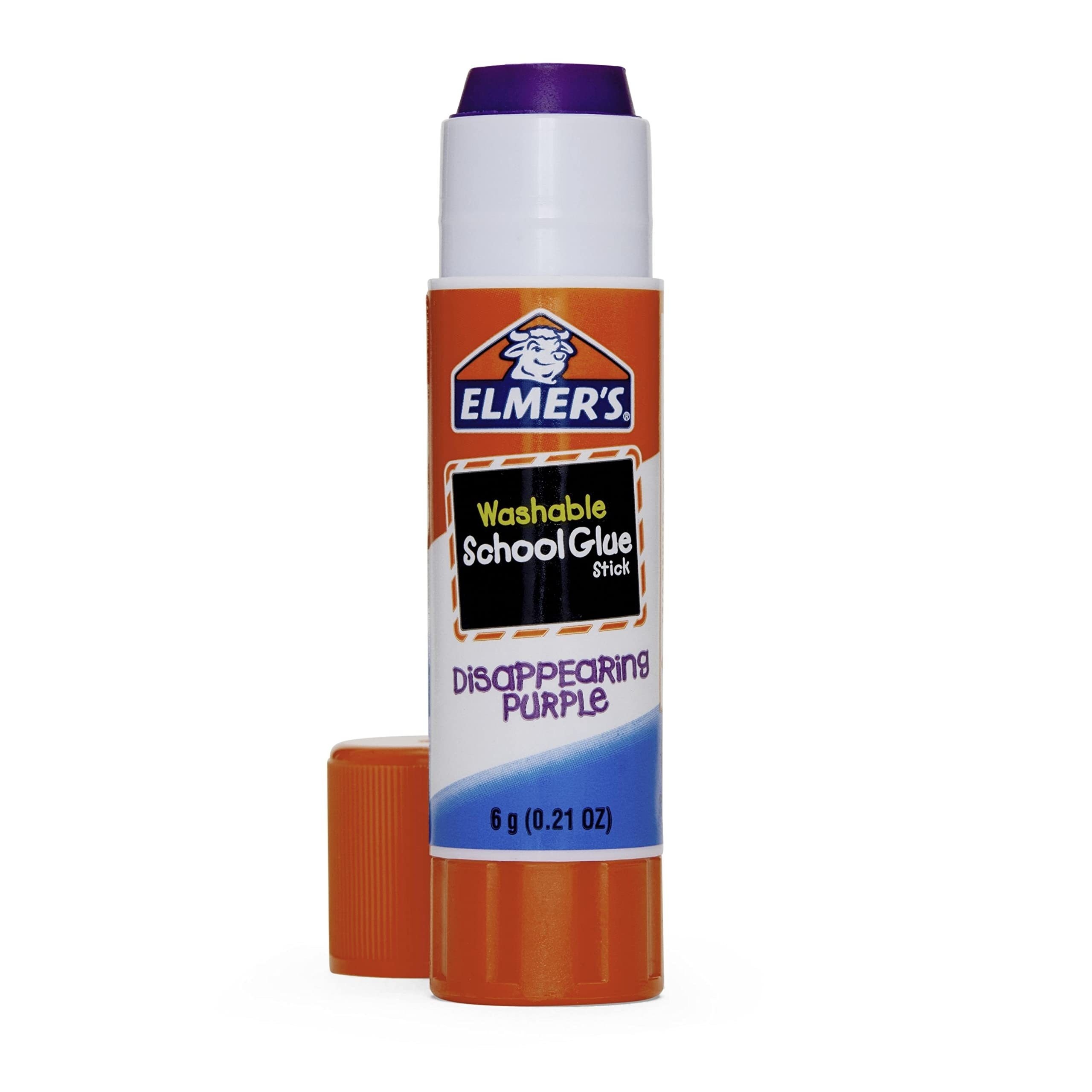 Elmer's Re-Stick School Glue Sticks, Clear, 0.28 Ounces (Pack of 4) Open  Box