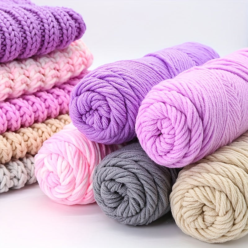 Yarn Chunky Blankets - 250g/imitation Wool /stick Needle Coarse 8cm Yarn  Hand - Aliexpress