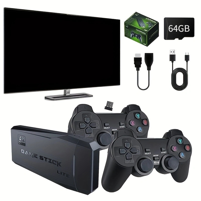 Nuevo Game Stick M8 64gb 4k Salida Tv Controladores - Temu Chile