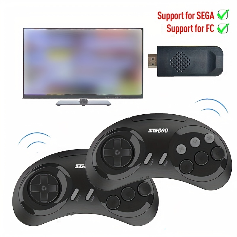 New Game Stick M8 64gb 4k Tv Output Wireless Controllers - Temu Mexico