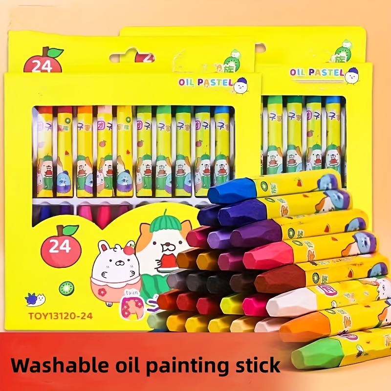 Tempera Paint Sticks For Kids Washable - Super Quick Drying, Non-toxic, And  No Mess Arts And Craft Paint Sticks For Paper, Wood, Glass, Ceramic,  Canvas, Rock, Or Poster Paint - Gift For