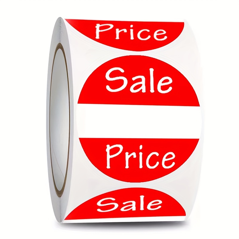 500 Piece Price Stickers Sale Tags Stickers Price Tags Adhesive Starburst  Price