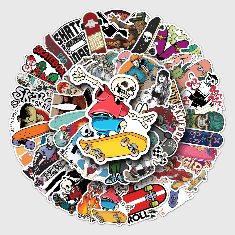 Pegatina Sticker Bomb Skate