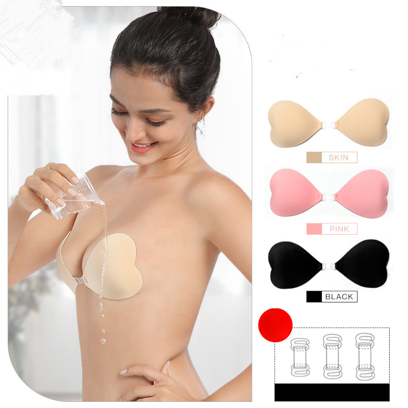 1.5inch*196.85inch 1pc Women's Tape Bra, Adhesive Invisible Bra, Nipple  Paste Cover, Breast Lift Tape Push Up Bra Strapless Pad