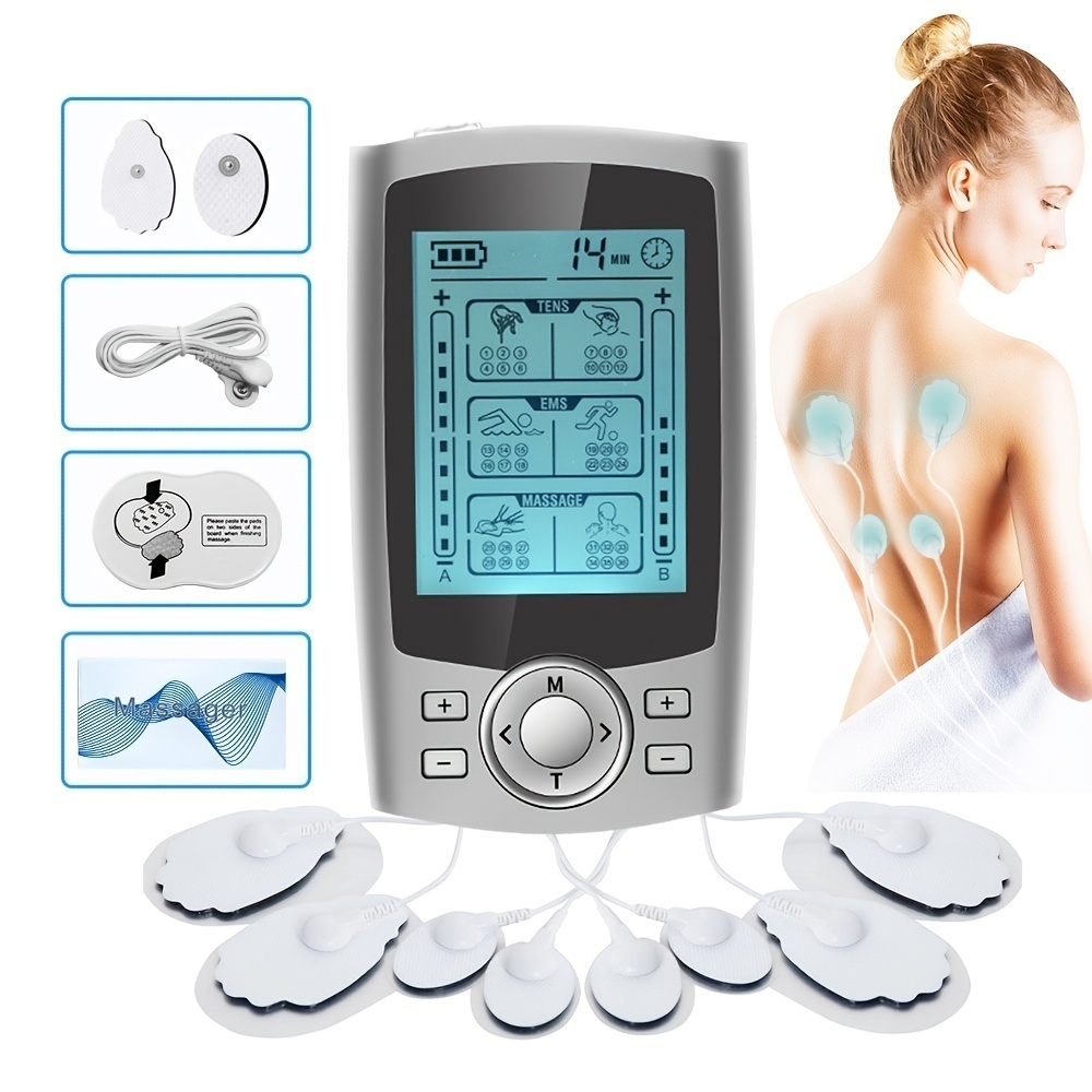 Ems Tens Massage Unit Electrical Pulse Acupuncture Full Body Relax Muscle  Care Massager Stimulator For Men And Women Gift - Temu Australia