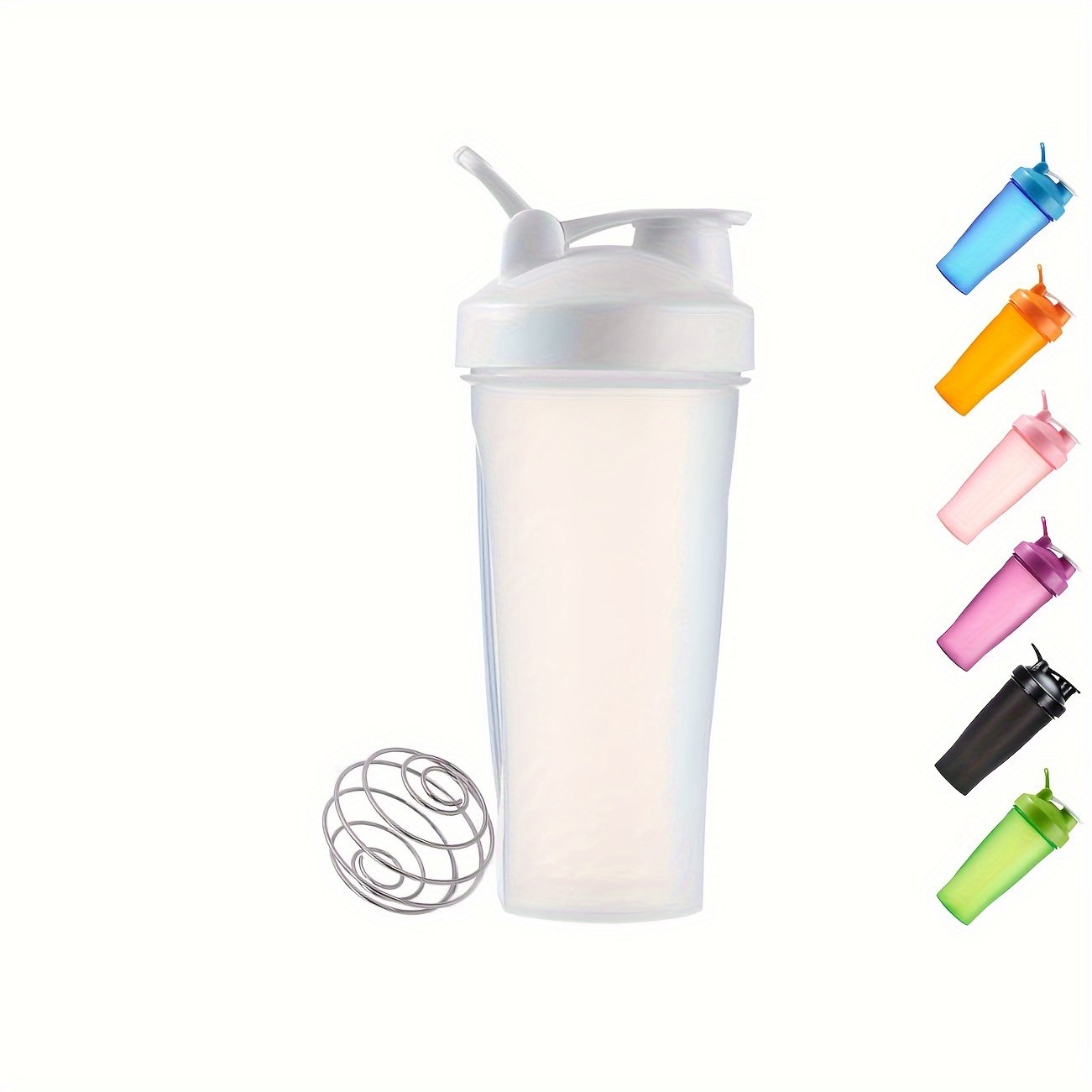 500/700ml Portable Shaker Bottle with Stirring Ball Is Perfect for