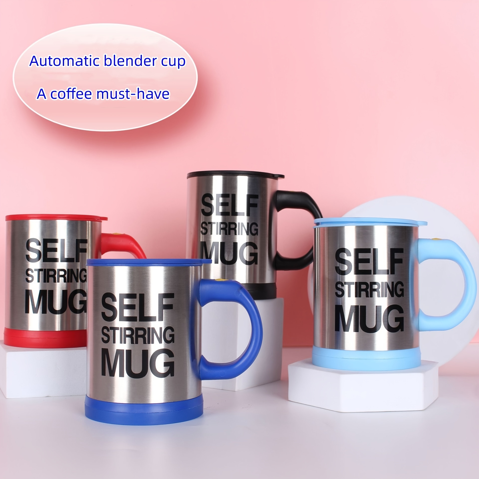 Automatic Self Stirring Magnetic Mug Rechargeable Coffee Cup Lazy Automatic  Mixing Mug Water Cup Stirring Mug Kitchen Office - AliExpress