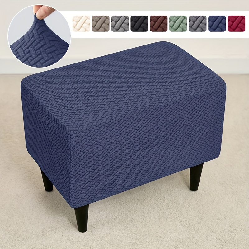 Footrest cover Sofa Cover Seat Footstools Foot Rest Stool Covers
