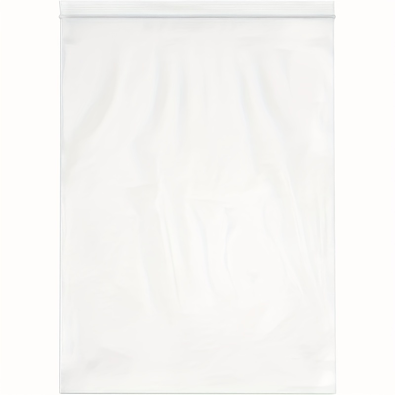 Large Size Thickened Ziplock Transparent Plastic Bag - Temu