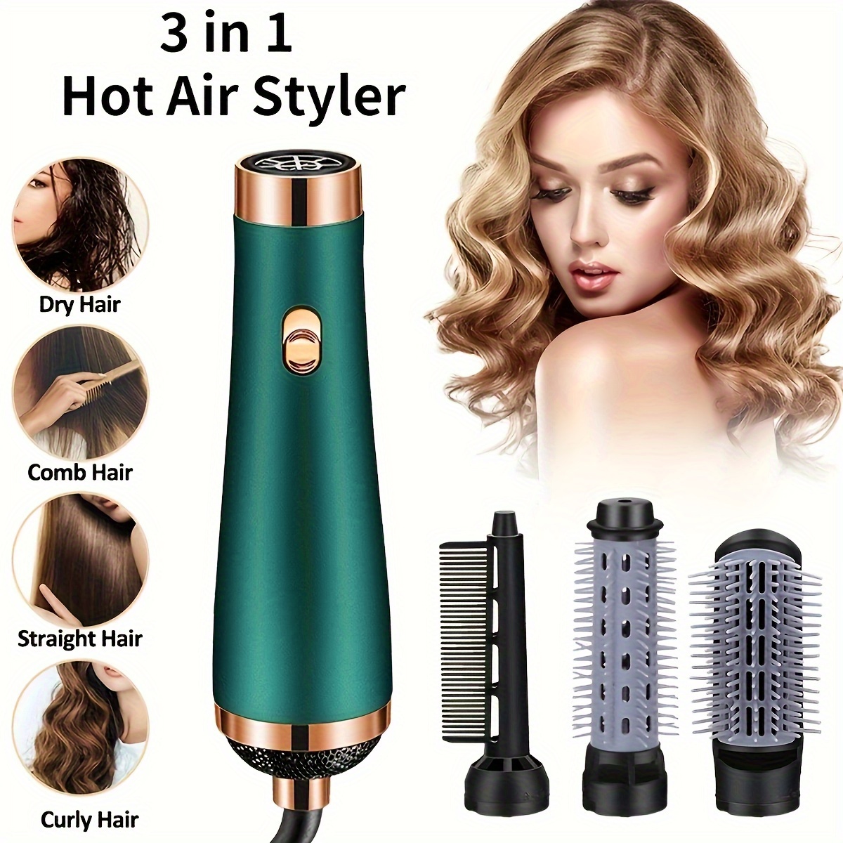 Hot Comb Hair Straightener - Temu Japan