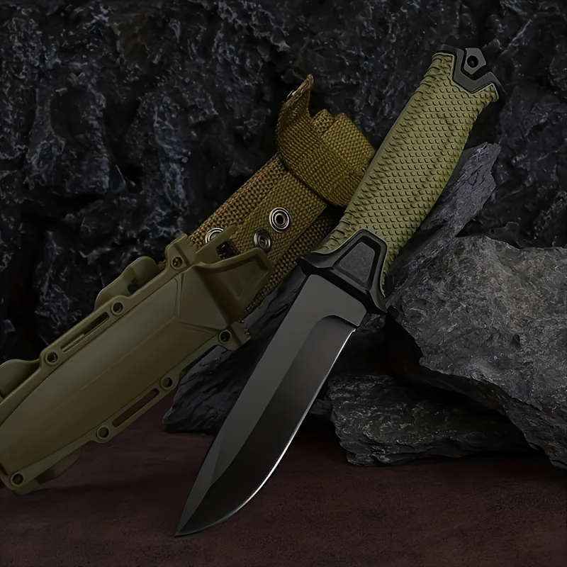 Premium Outdoor Survival Knife Exquisite Sheath Pocket - Temu