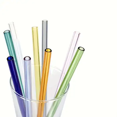Blown glass straw set, smoothie straw ,cocktail party ,Bar Accessories,  evil eye, reusable straws, glass drinking straws, Eco friendly gift