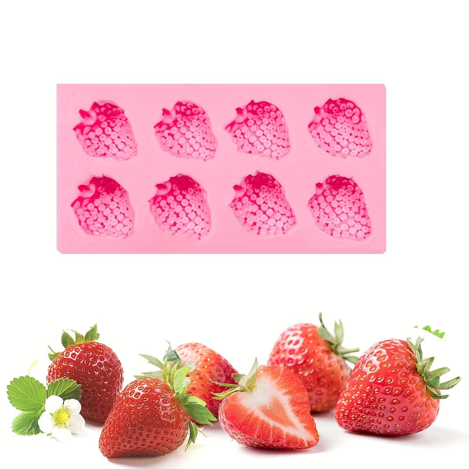 Strawberry Silicone Mold - Temu Malaysia