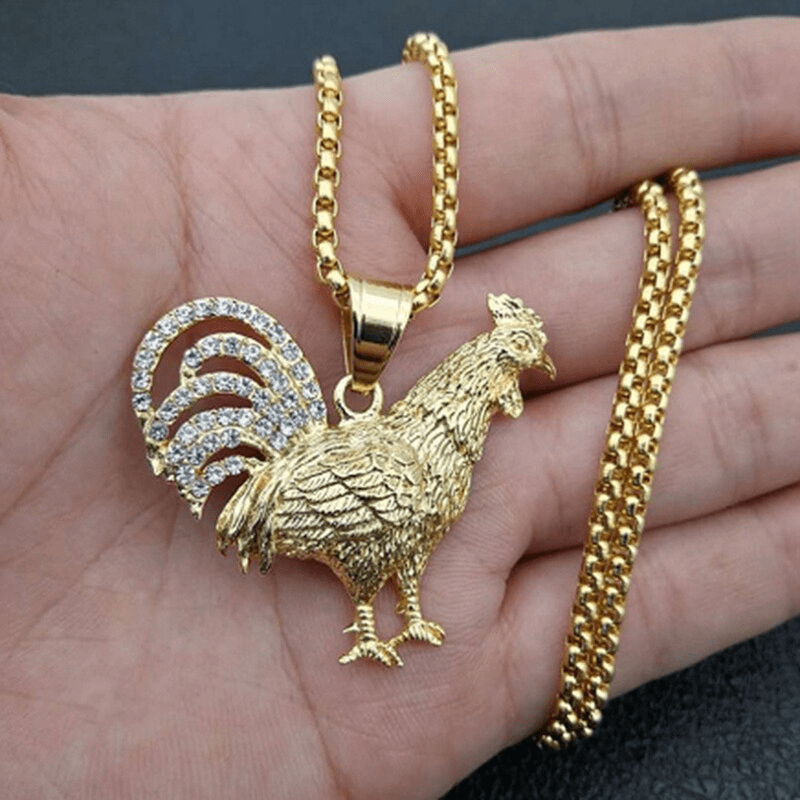  Honbay 40PCS Alloy Chicken Charms Pendant Rooster And Hen  Dangle Pendants Farm Animal Charms For Earrings Bracelet Necklace Jewelry  Making