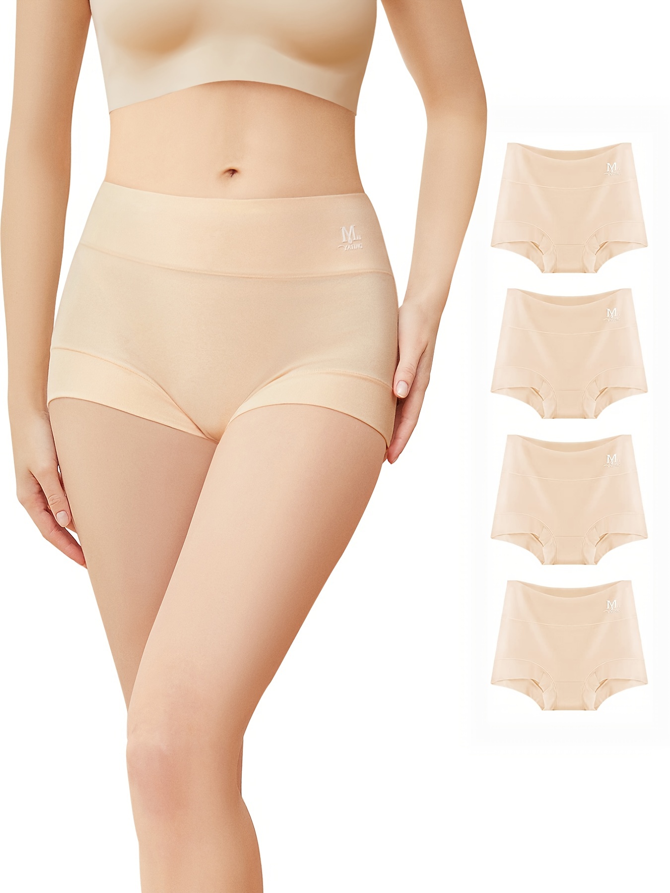 Cotton Underwear High Waisted - Free Returns Within 90 Days - Temu