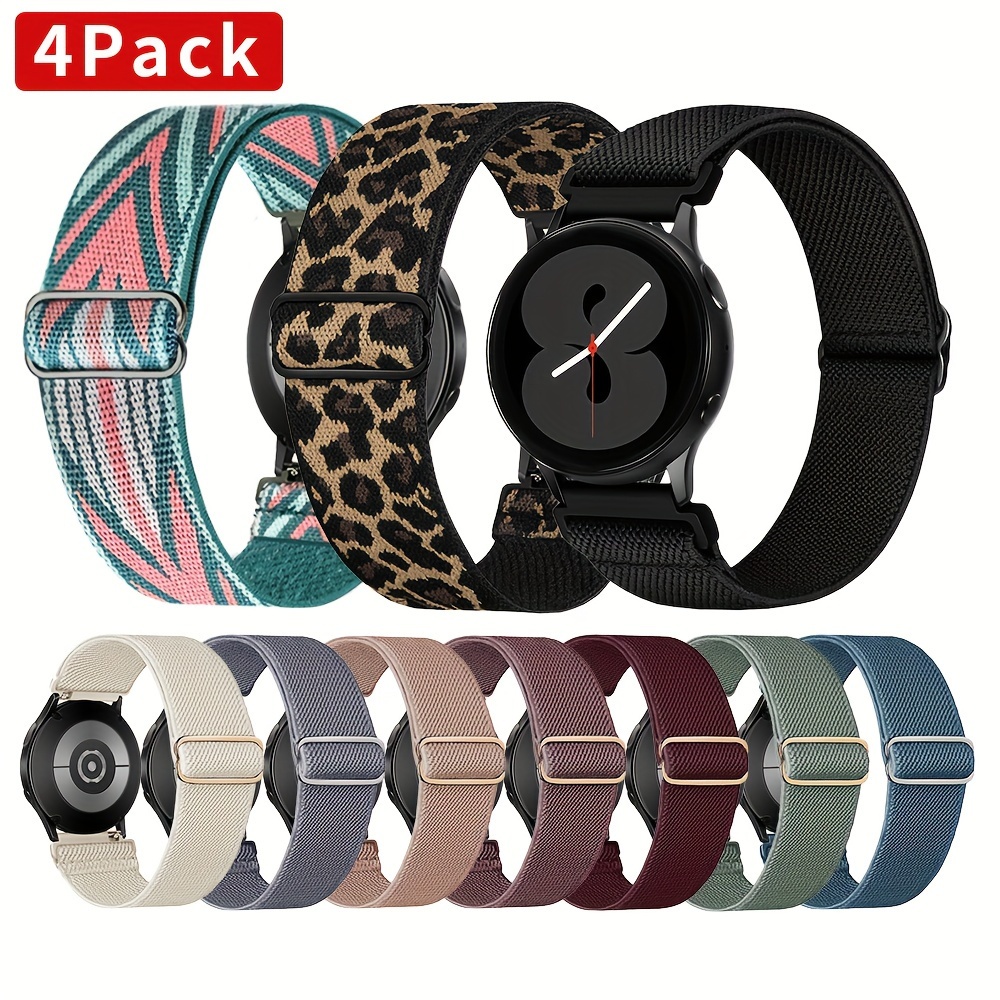 Amazfit Correas de reloj de cuero genuino, correas de repuesto de  liberación rápida para hombres y mujeres, 0.866 pulgadas, compatible con  GTR 4, GTR