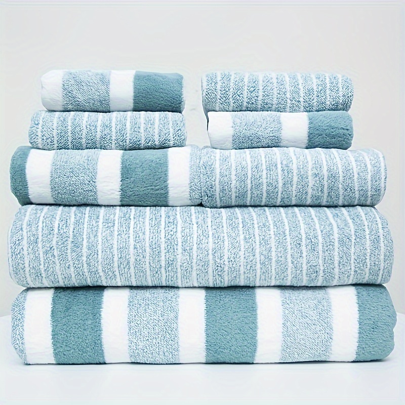 Soft Bath Towel Cotton Anti Odor Towels Highly Absorbent - Temu