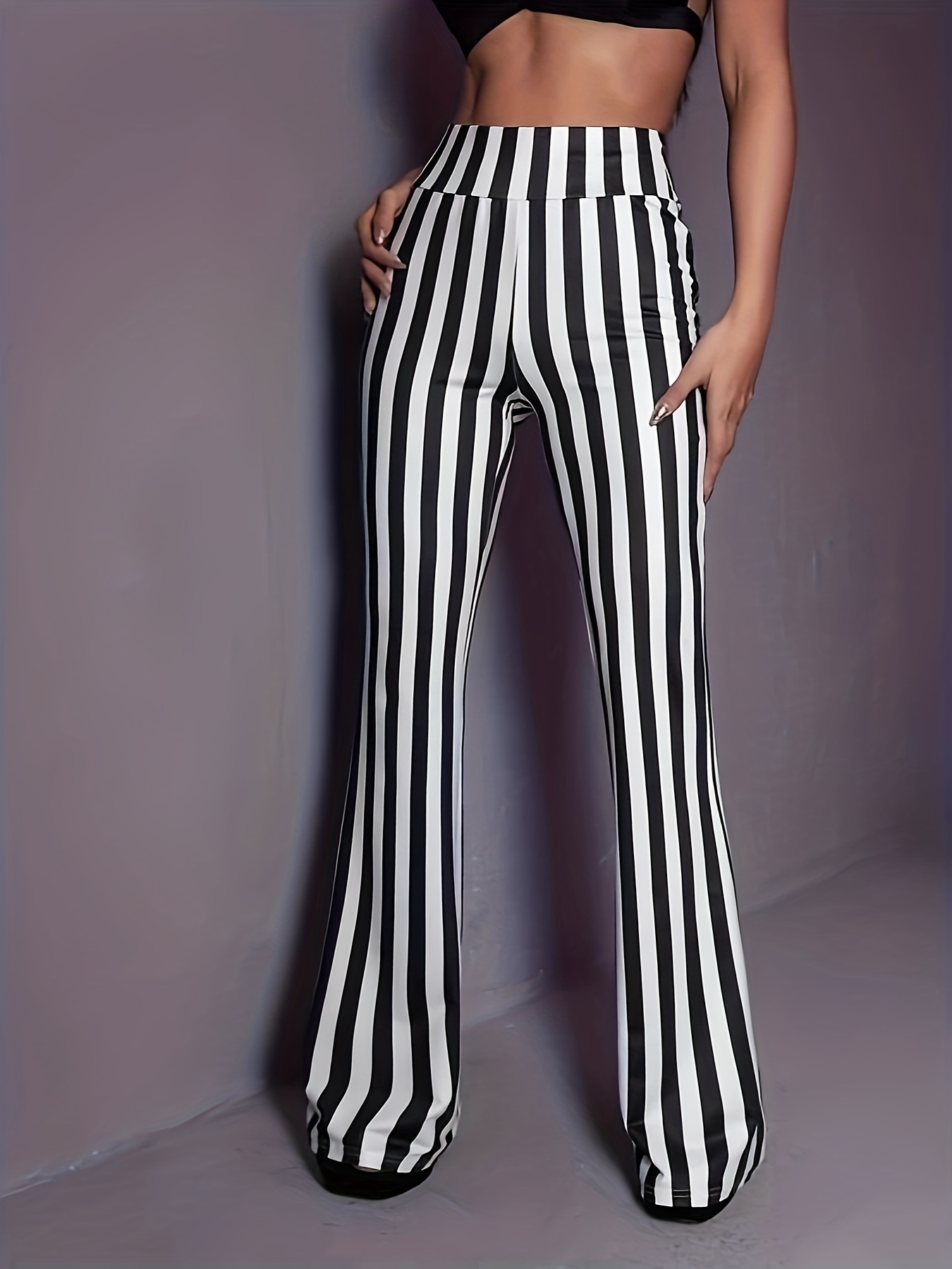 Striped Pants Women - Temu