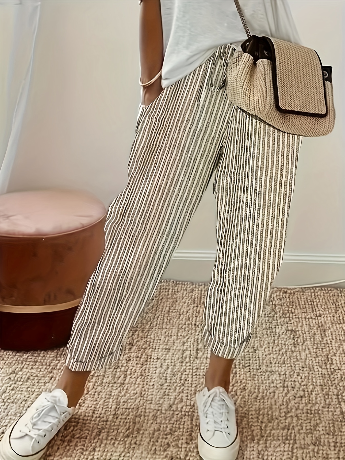 Striped Pants For Women