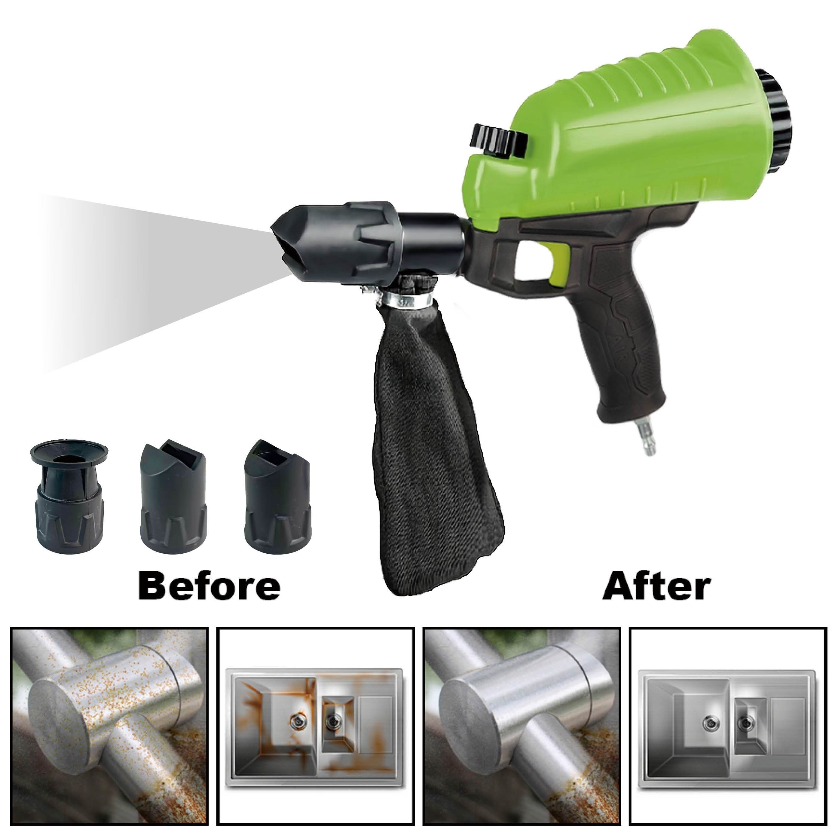 Lidl sandblasting gun, Parkside. PDSP 1000 D4. With compressed air